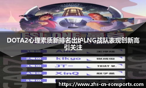 DOTA2心理素质新排名出炉LNG战队表现创新高引关注